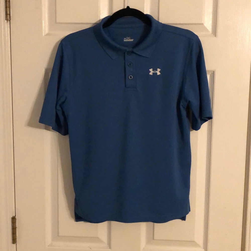 Blue Under Armour polo shirt
